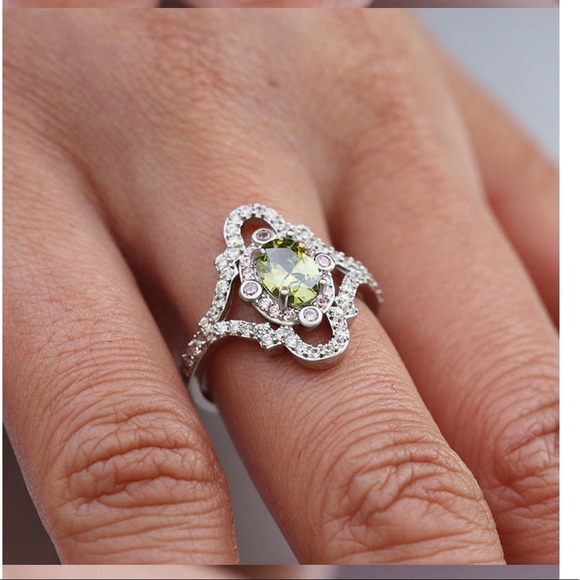 NEw 925 Sterling silver Oval 5*7MM ring - Picture 6 of 6